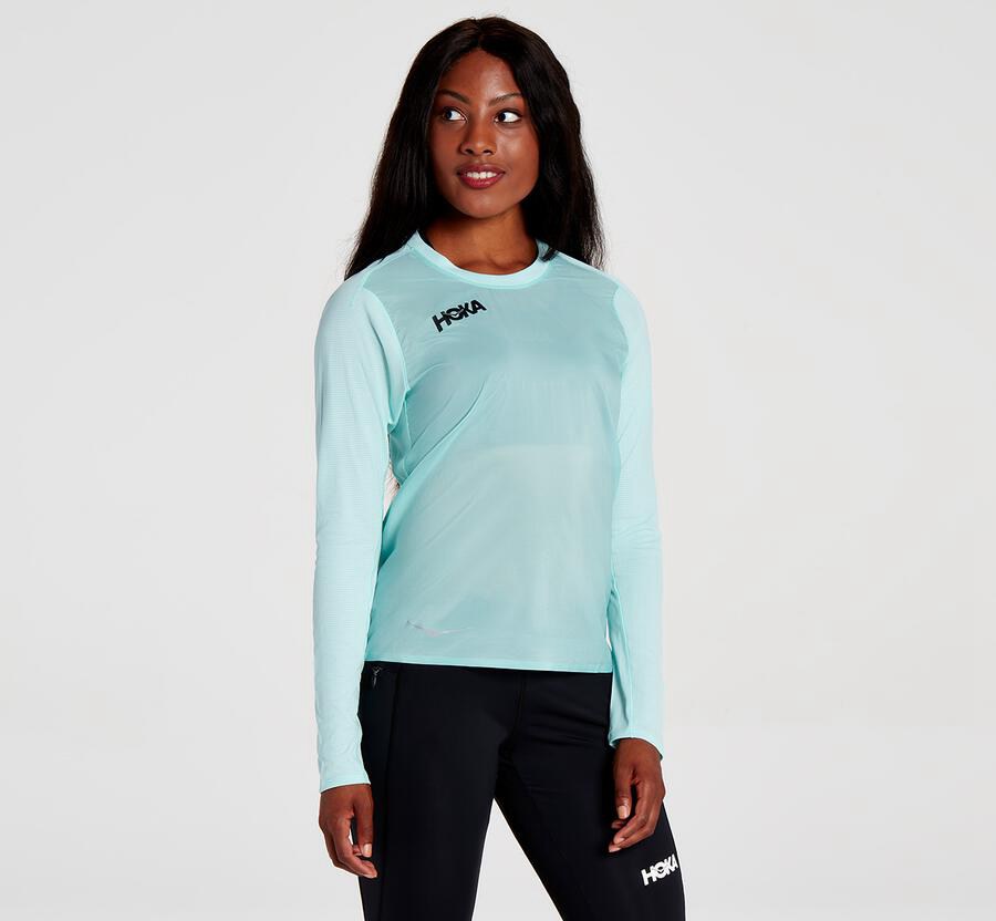 Hoka One One Top Dame - Wind - Blå - 743290VAT